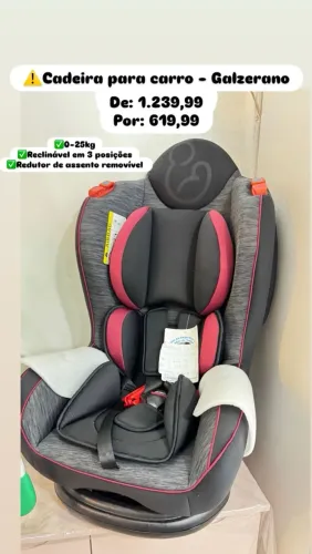 Cadeira para Carro Galzerano