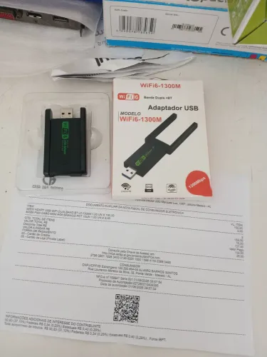 Adaptador USB wifi6-1300m
