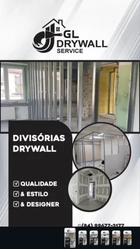 Forro e divisorias drywall