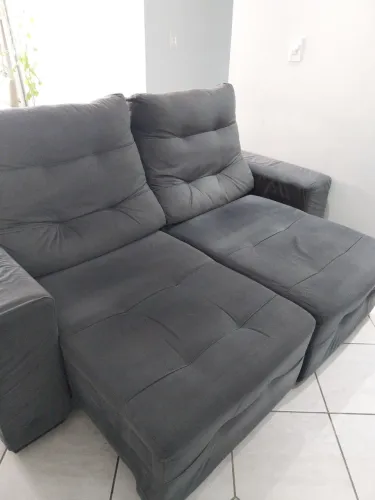 Sofá Retrátil de 3 Lugares