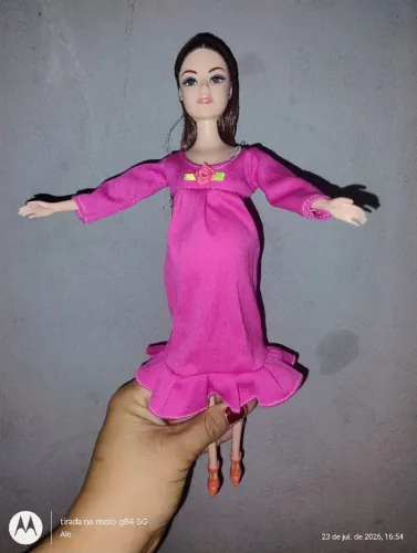 Barbie grávida genérica anos 90