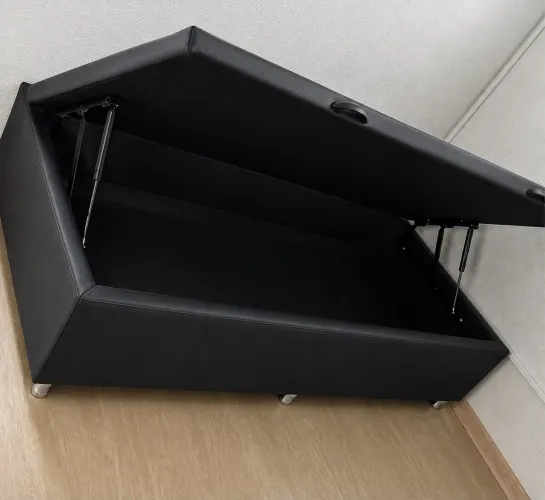 Cama box baú solteiro