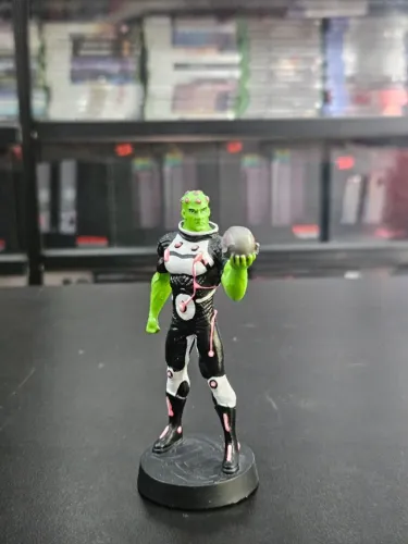 MINIATURA Brainiac Eaglemoss DC Comics Edição 65 (Sem revista, apenas figure)