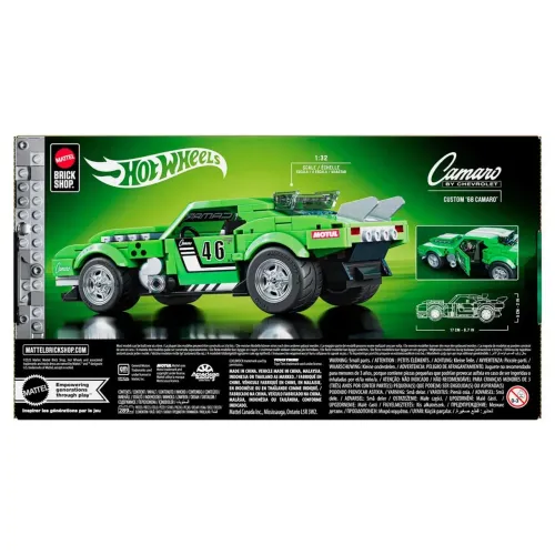 Carrinho hotwheels Camaro 68