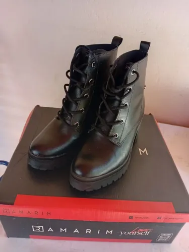Bota coturno cano curto