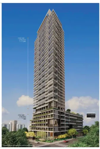 Studio NR 25 m² para short stay na região da Oscar Freire - Pé-direito 3,70m