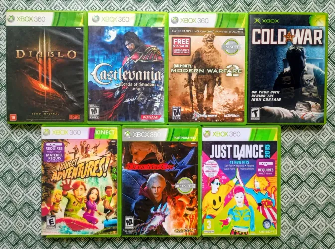 Jogos Xbox 360 original 