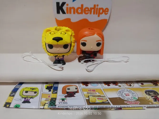 Kinder Joy Harry Potter Quadribol Luna & Gina