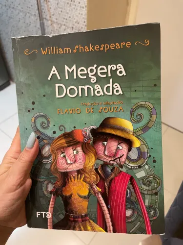 Livro A Megera Domada/ william Shakespeare