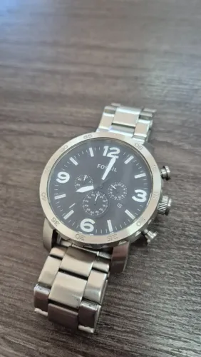 Relógio Fóssil Nate JR1353/1PN Original!