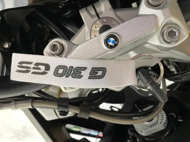 Chaveiro Moto Original Bmw G310gs Branco