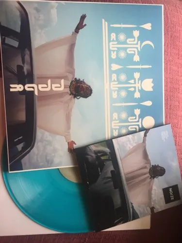Rico Dalasam vinil Lp azul translúcido