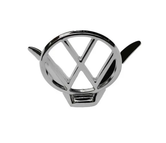 Emblema Mira Volkswagen Capô Fusca Cromado Novo