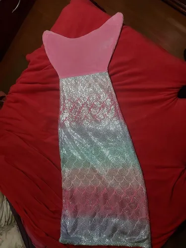 Coberta saco de dormir sereia estilo Barbie