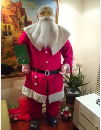 Papai noel grande , gigante 2.10 de altura