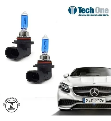 Par Lampada Super Branca Hb4 9006 Tech One