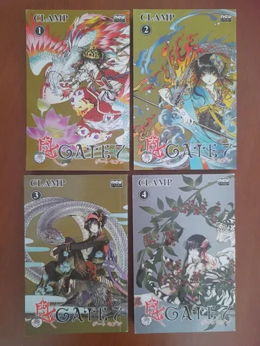 Mangá Gate 7 - CLAMP Vol.1-4 (completo)
