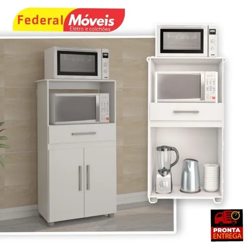 Multiuso Havana New 2 Portas 1 Gaveta - Promoção - Fazemos Entrega