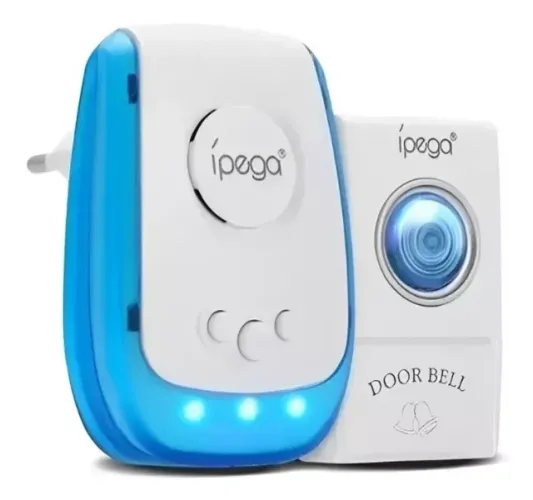 Campainha Residencial Sem Fio Wireless Longo Alcance 100m
