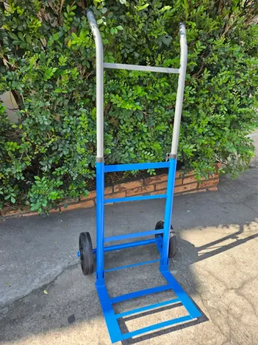 Carrinho Carga Armazém Transporte Dobrável Fixo