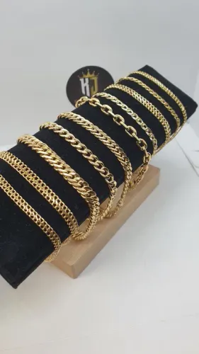 BRACELETES EM OURO 18K 750. JÓIAS NOVAS PRONTA ENTREGA