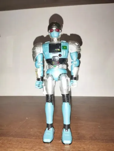 Boneco Jiban 20cm super raro Bandai anos 80