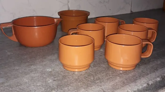 Peças em Acrílico (Antigas e Raras) - 8 Peças 