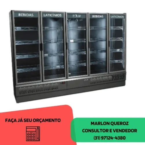 Refrigerador 5 Portas Polar Novo 220v