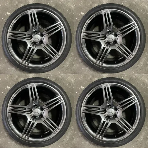 RODA 19 MERCEDES ORIGINAL 2 TALAS COM PNEUS