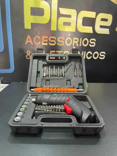 Prmocao Kit Mini Parafusadeira/Chave de Fenda Elétrica 3.6V KA-7076 o