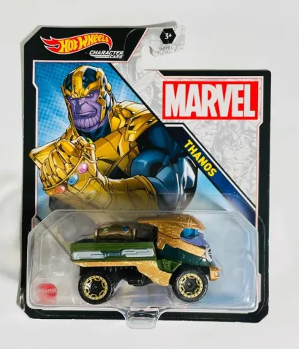Hotwheels  Character Cars Thanos Mattel 2020 - Escala 1:64 - Marvel Comics