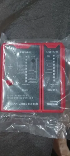 Teste de cabo RJ45/RJ11  -  Ampcom