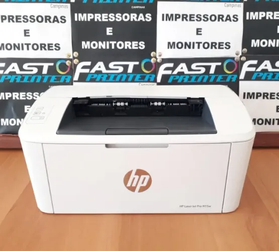 Impressora HP LaserJet Pro M15w laser mono wifi e usb