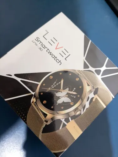 Relógio Smartwatch Level LWV-30 Dourado NOVO LACRADO FRETE GRÁTIS PARA MACEIÓ