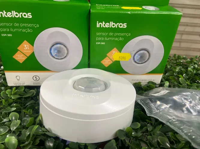 Sensor de Presença Intelbras ESPI 360 - Novo CFTV 