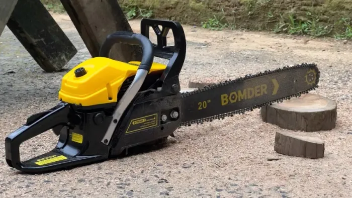 serra a oleo gasolina 20" bom-9203 2.8kw 58cc bomder promoç