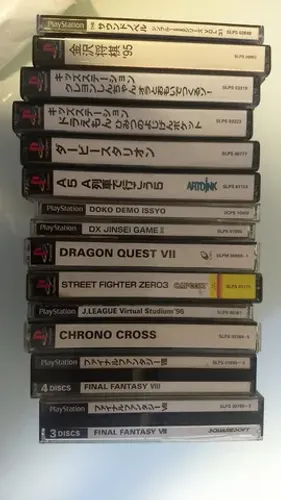 jogos originais de playstation 1 japonês - favor ler anúncio
