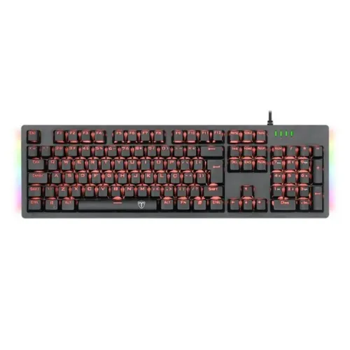 Teclado Mecânico T-Dagger Bermuda SC Led Red Switch Blue - WZetta