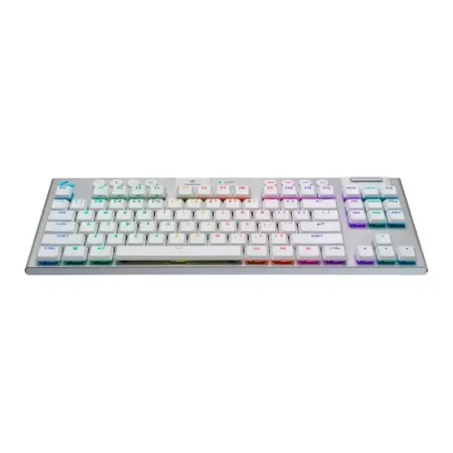 Teclado Mecânico Gamer Sem Fio Logitech G915 X Lightspeed, Design TKL RGB Lightsync