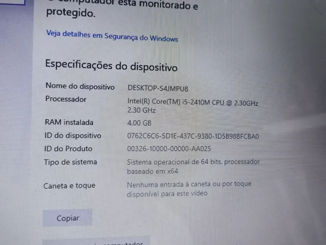 Notebook Megaware - i5 2ª Geração - Ótimo para tarefas do dia a dia!