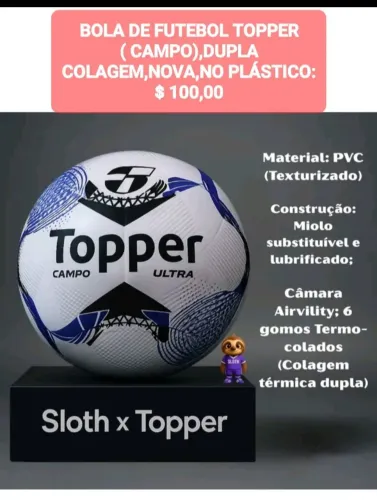 Bola de Futebol Topper Campo Ultra