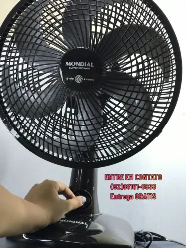 Ventilador Mondial Barato Novo -Entregas 9h as 22h