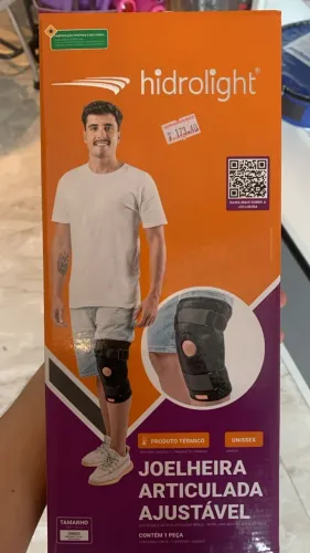 Joelheira Articulada Ajustável - HIDROLIGHT