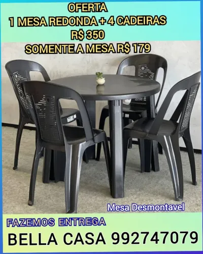 MESA DE COZINHA ELANE TZ ENTREGO HOJE