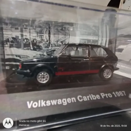 Miniatura Volkswagen Caribe Pro 1987
