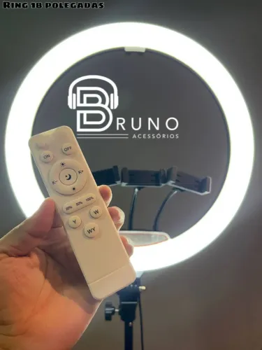 Ring Light 18 polegadas com controle remoto