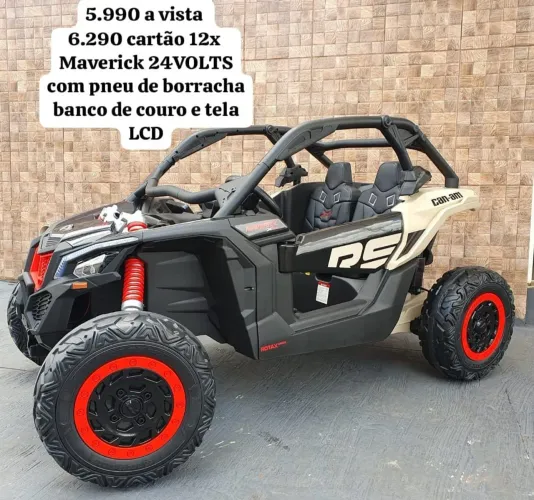Carrinho elétrico infantil
