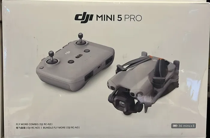 Drone Dji Mini 5 Pro Combo / Sem Tela Novo Lacrado Garantia 