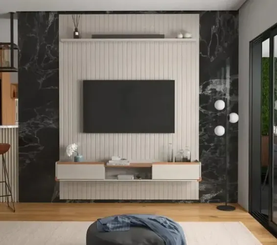 Painel Ripado Oslo + Bancada Atlas 1.9 FAZEMOS ENTREGA!