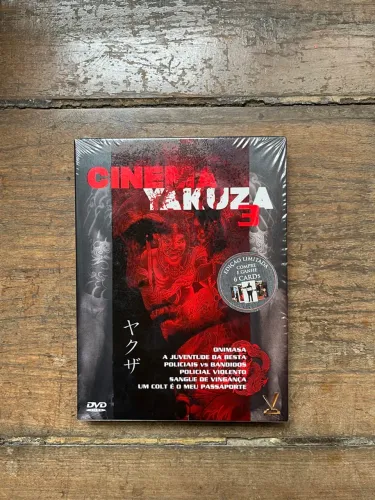 DVD Cinema Yakuza 3 - Edição Limitada